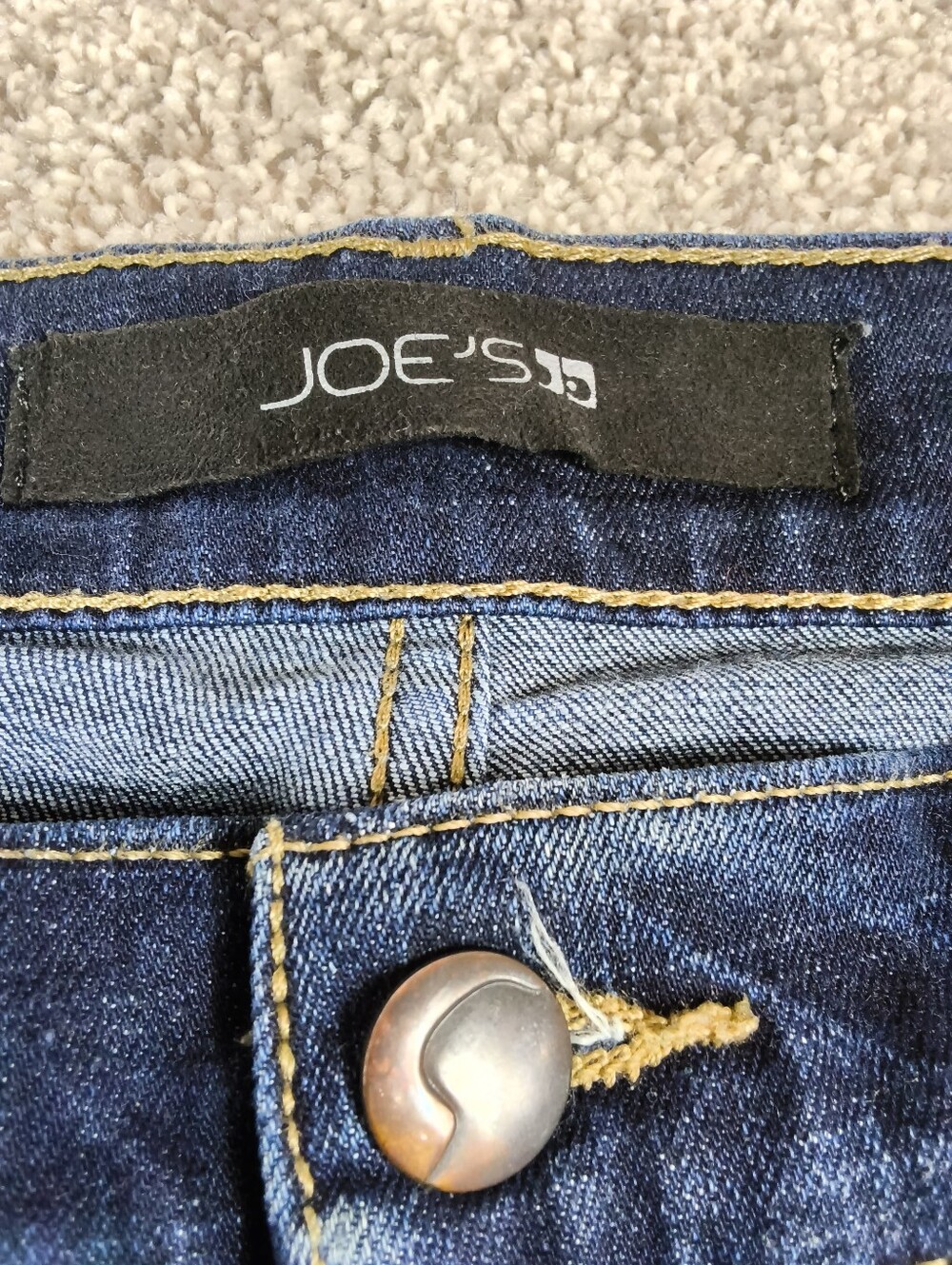 Joes Jeans The Rebel Relaxed Fit Straight Jeans Men's Size 34 Blue - Picture 3 of 6